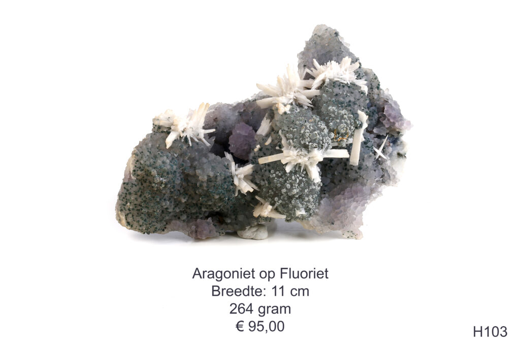 Aragoniet op Fluoriet