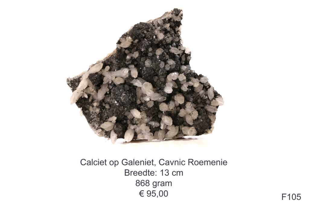 Calciet op Galeniet