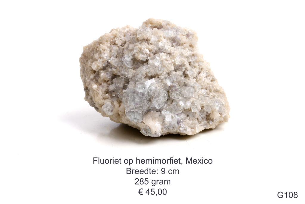 Fluoriet op Hemimorfiet