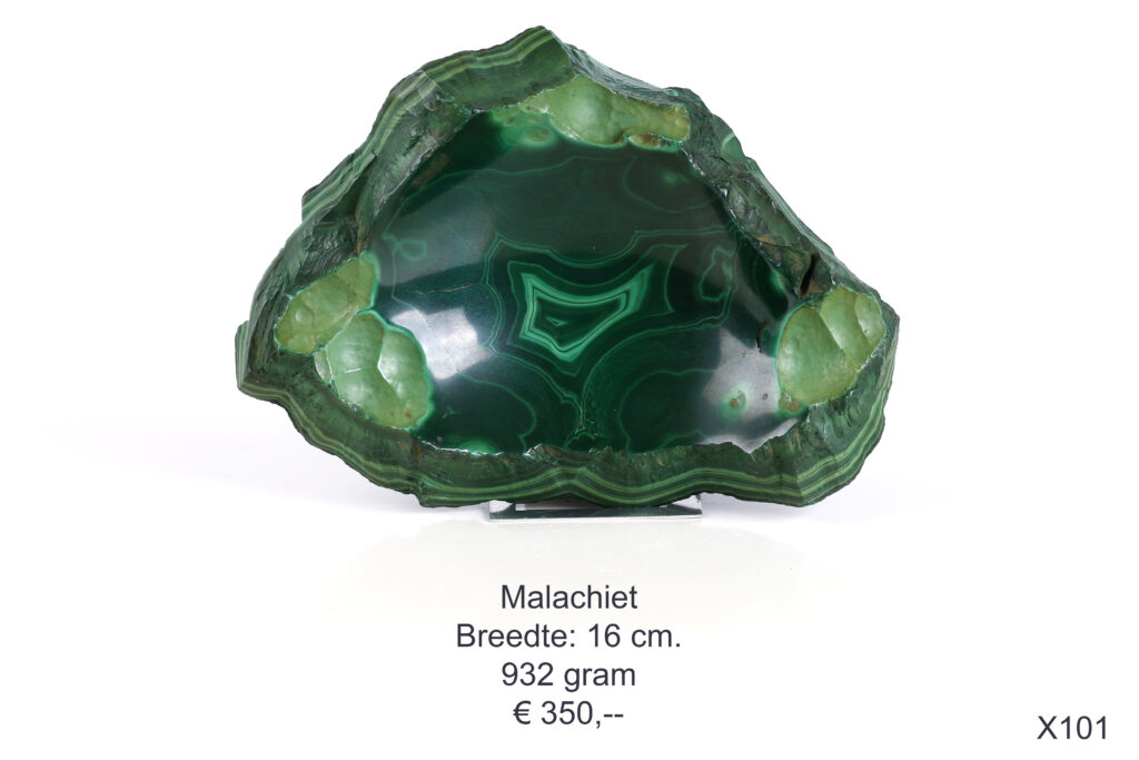 Malachiet geslepen