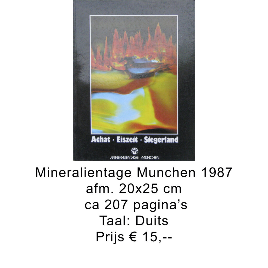 Mineralientage Munchen 1987