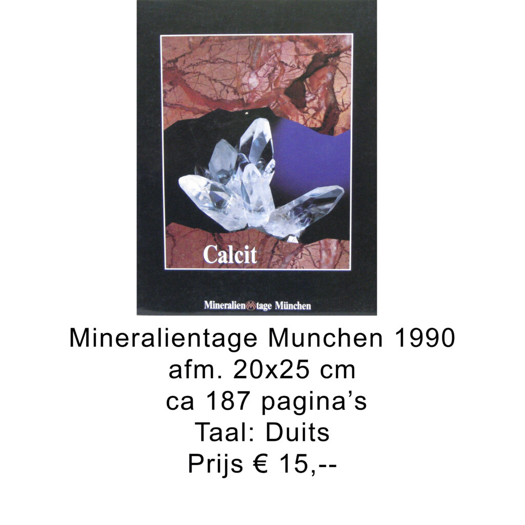 Mineralientage Munchen 1990