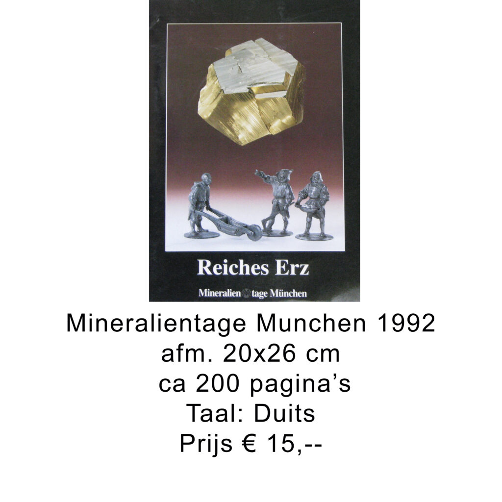 Mineralientage Munchen 1992