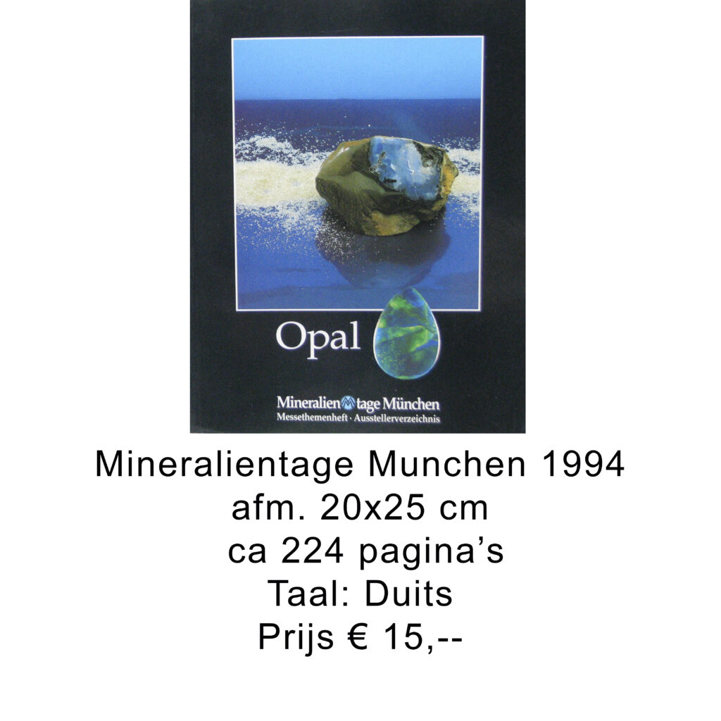 Mineralientage Munchen 1994