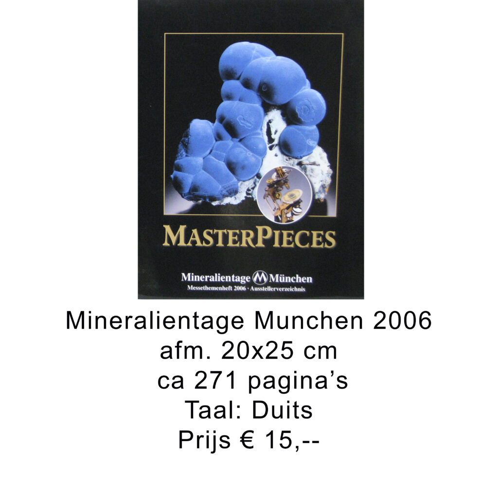 Mineralientage Munchen 2006