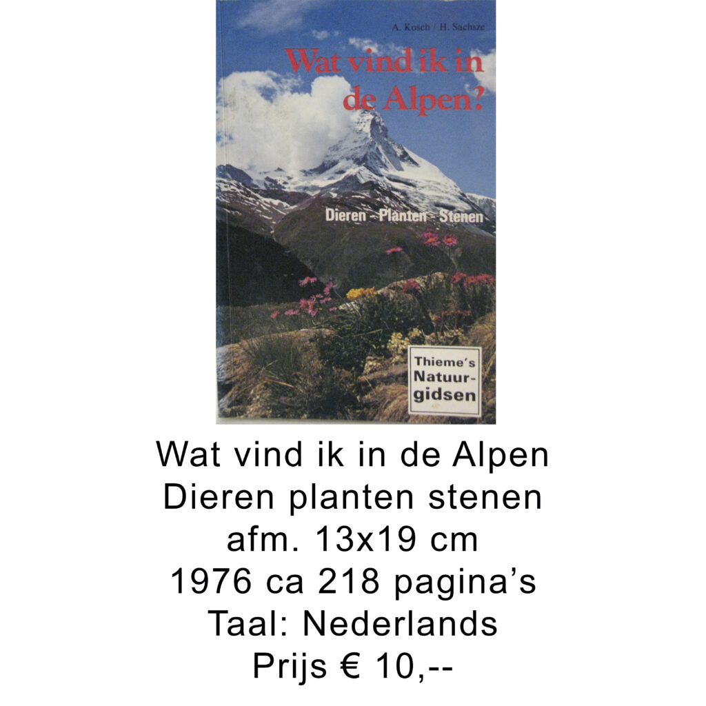 Wat vind ik in de Alpen